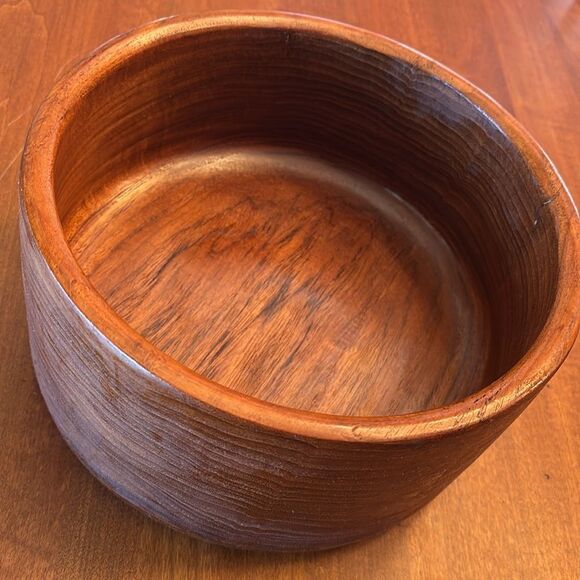 MCM Teak Salad Bowl - Picture 1 of 6